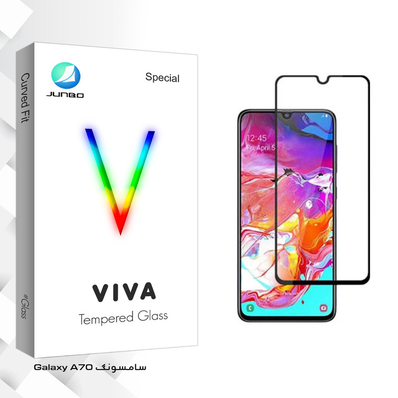 محافظ صفحه نمایش جانبو مدل Viva Glass مناسب برای گوشی موبایل سامسونگ Galaxy A70