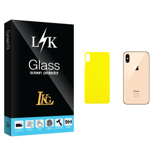محافظ پشت گوشی ال کا جی مدل LK Glass مناسب برای گوشی موبایل اپل iPhone XS Max