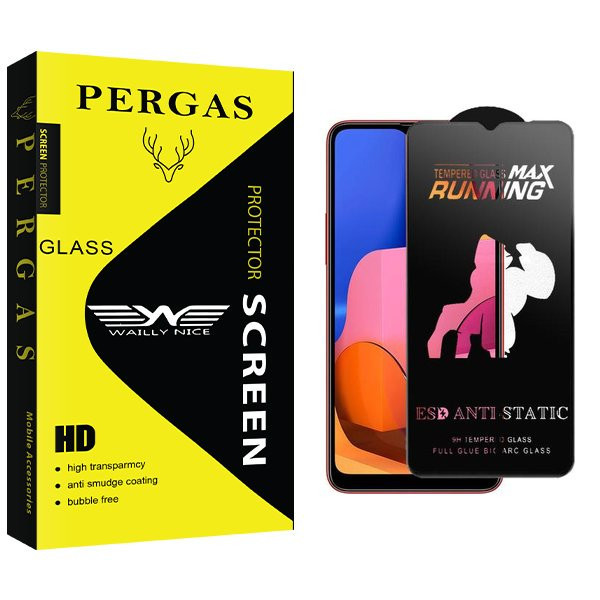 محافظ صفحه نمایش وایلی نایس مدل Pergas2 Running Max مناسب برای گوشی موبایل سامسونگ Galaxy A20s