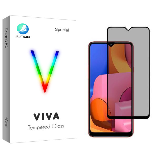 محافظ صفحه نمایش حریم شخصی جانبو مدل Viva مناسب برای گوشی موبایل سامسونگ Galaxy A20s