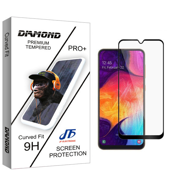 محافظ صفحه نمایش سرامیکی جی اف مدل Diamond glass مناسب برای گوشی موبایل سامسونگ Galaxy A50