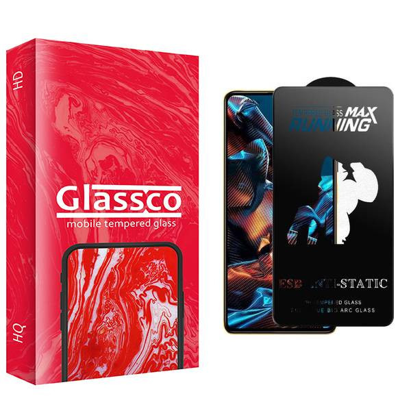 محافظ صفحه نمایش گلس کو مدل CGo1newpkg Running Max مناسب برای گوشی موبایل شیائومی Poco X5 Pro