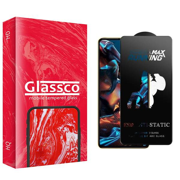 محافظ صفحه نمایش گلس کو مدل CGo1newpkg Running Max مناسب برای گوشی موبایل شیائومی  Poco F3