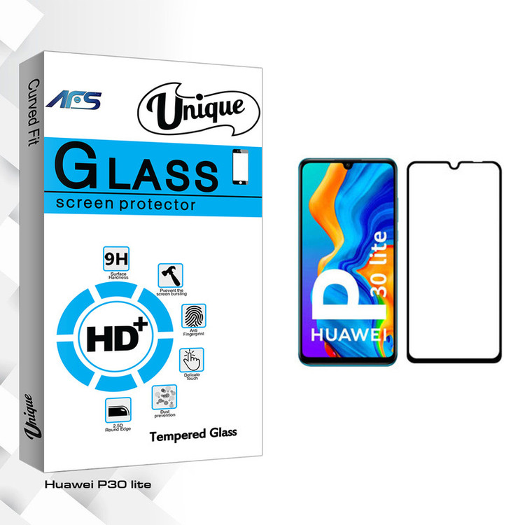 محافظ صفحه نمایش ای اف اس مدل Unique Glass مناسب برای گوشی موبایل هوآوی P30 lite