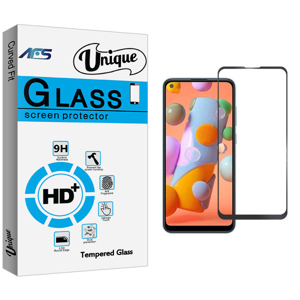 محافظ صفحه نمایش ای اف اس مدل Unique Glass مناسب برای گوشی موبایل سامسونگ Galaxy A11