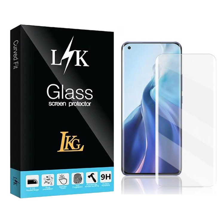 محافظ صفحه نمایش ال کا جی مدل UV مناسب برای گوشی موبایل شیائومی Mi 11 Pro 5G