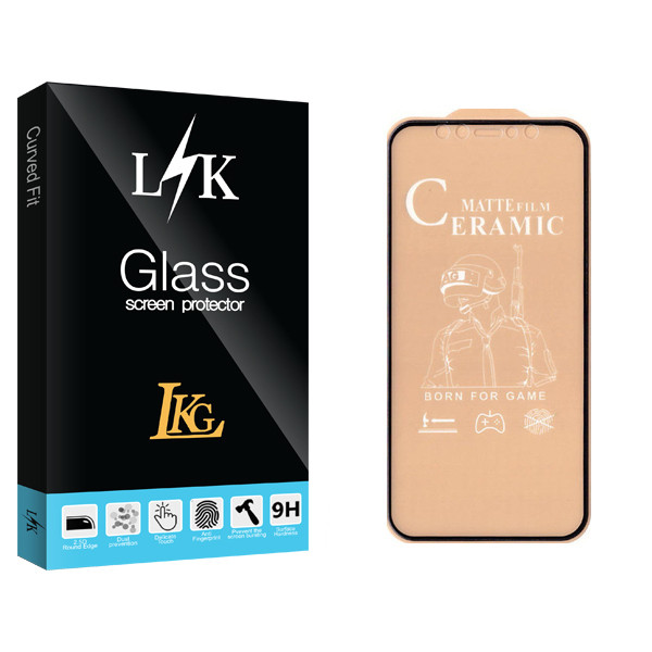محافظ صفحه نمایش سرامیکی ال کا جی مدل LK Glass مناسب برای گوشی موبایل اپل iPhone 11 Pro