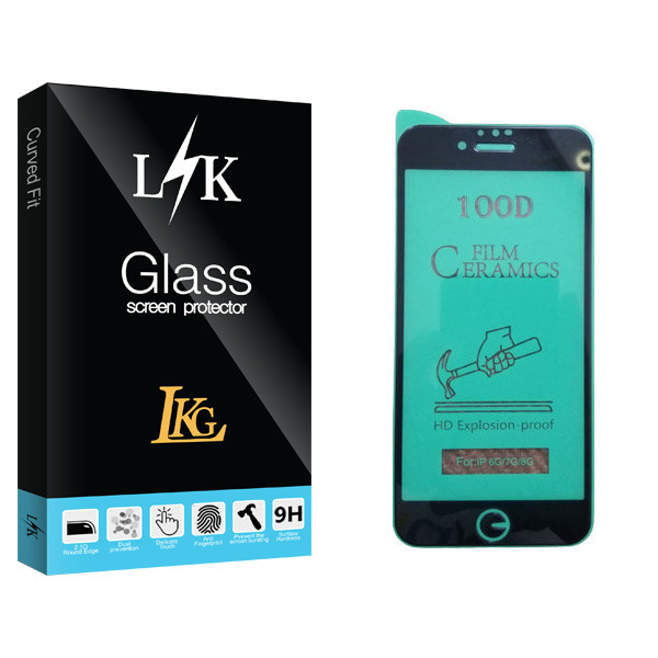 محافظ صفحه نمایش سرامیکی ال کا جی مدل LK Glass مناسب برای گوشی موبایل اپل iPhone 6