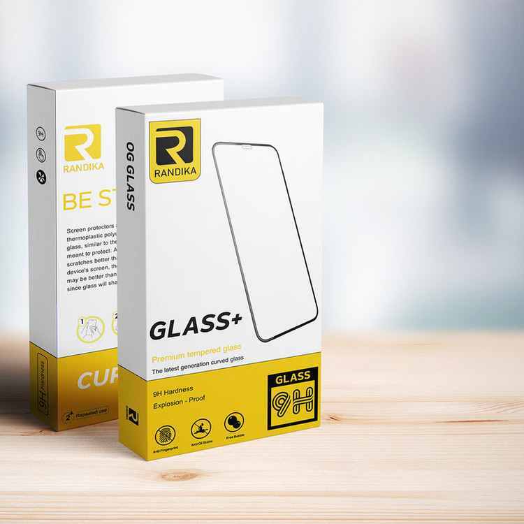 محافظ صفحه نمایش 9D راندیکا مدل GLD مناسب برای گوشی موبایل هوآوی p smart 2019