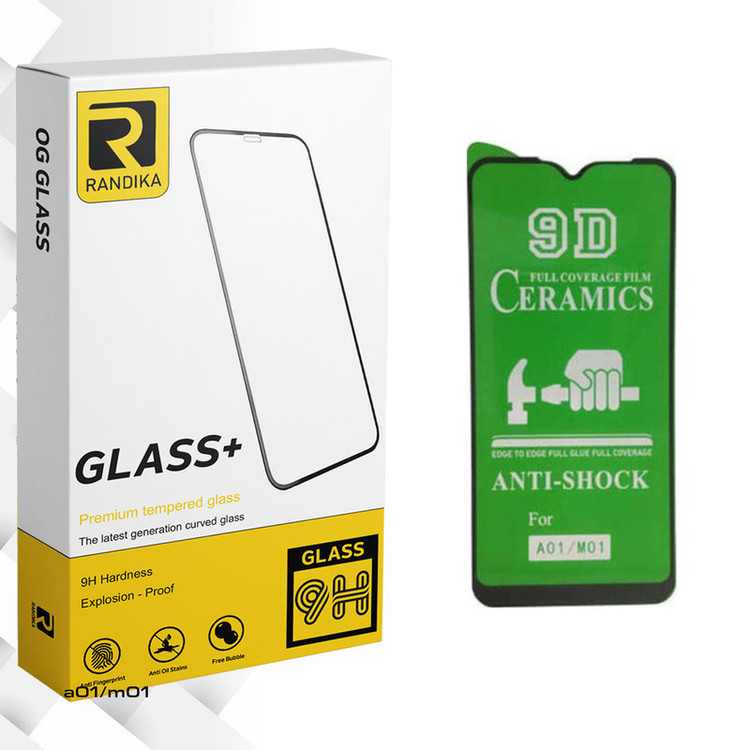 محافظ صفحه نمایش سرامیکی راندیکا مدل GLD مناسب برای گوشی موبایل سامسونگ Galaxy A01/M01