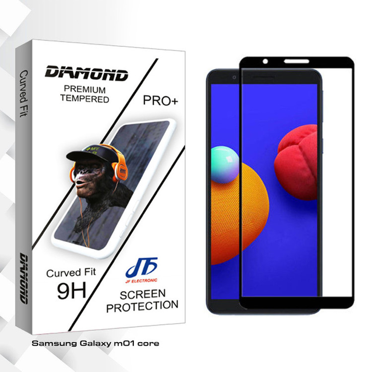 محافظ صفحه نمایش سرامیکی جی اف مدل Diamond glass مناسب برای گوشی موبایل سامسونگ Galaxy m01 core