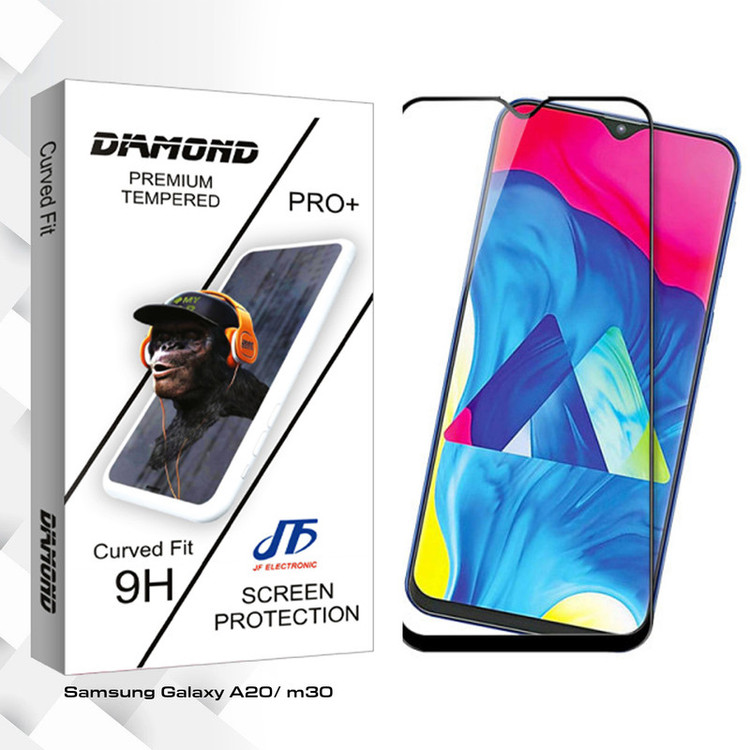 محافظ صفحه نمایش سرامیکی جی اف مدل Diamond glass مناسب برای گوشی موبایل سامسونگ Galaxy A20/ m30
