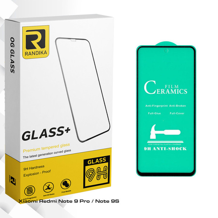 محافظ صفحه نمایش سرامیکی راندیکا مدل GLD مناسب برای گوشی موبایل شیائومی Redmi Note 9 Pro / Note 9S