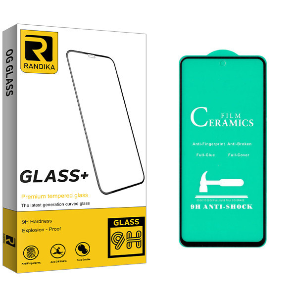 محافظ صفحه نمایش سرامیکی راندیکا مدل GLD مناسب برای گوشی موبایل شیائومی Redmi Note 9 Pro / Note 9S