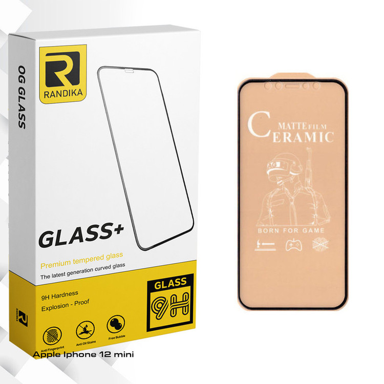 محافظ صفحه نمایش سرامیکی راندیکا مدل GLD مناسب برای گوشی موبایل اپل Iphone 12 mini