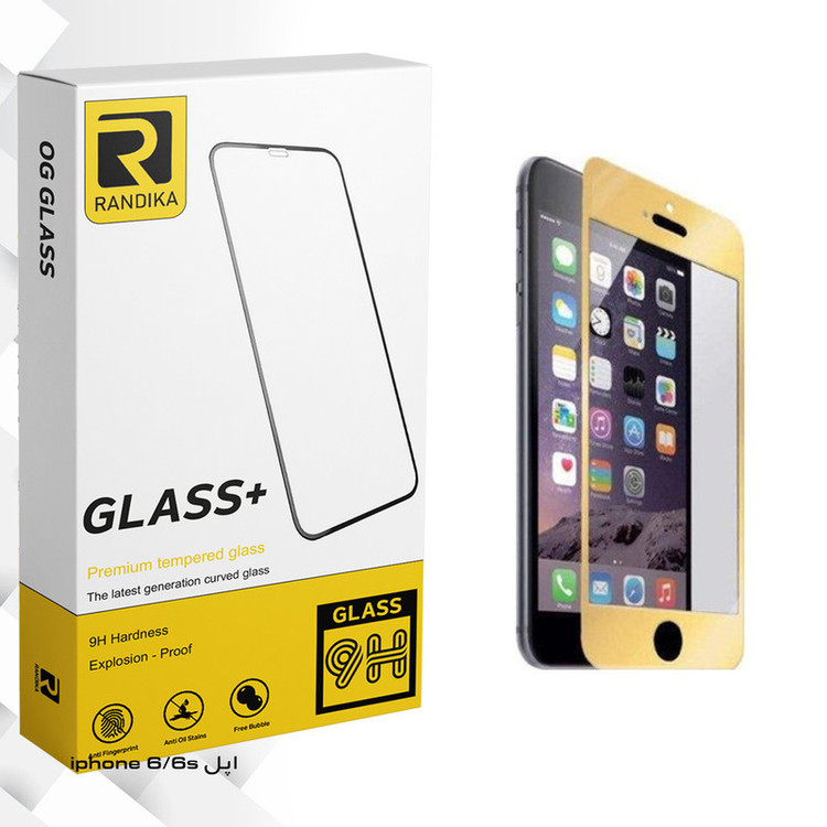 محافظ صفحه نمایش راندیکا مدل GLD مناسب برای گوشی موبایل اپل iPhone 6/6S