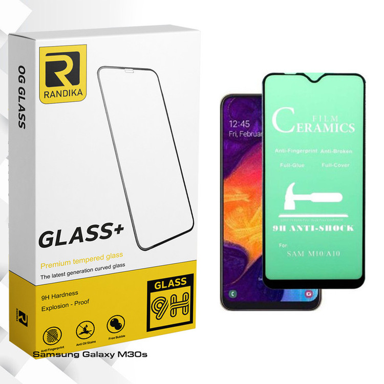 محافظ صفحه نمایش راندیکا مدل GLD مناسب برای گوشی موبایل سامسونگ Galaxy M30s بسته دو عددی