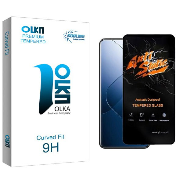محافظ صفحه نمایش کولینگ مدل Olkanewpkg Antistatic مناسب برای گوشی موبایل شیائومی Redmi Note 13 Pro 4G