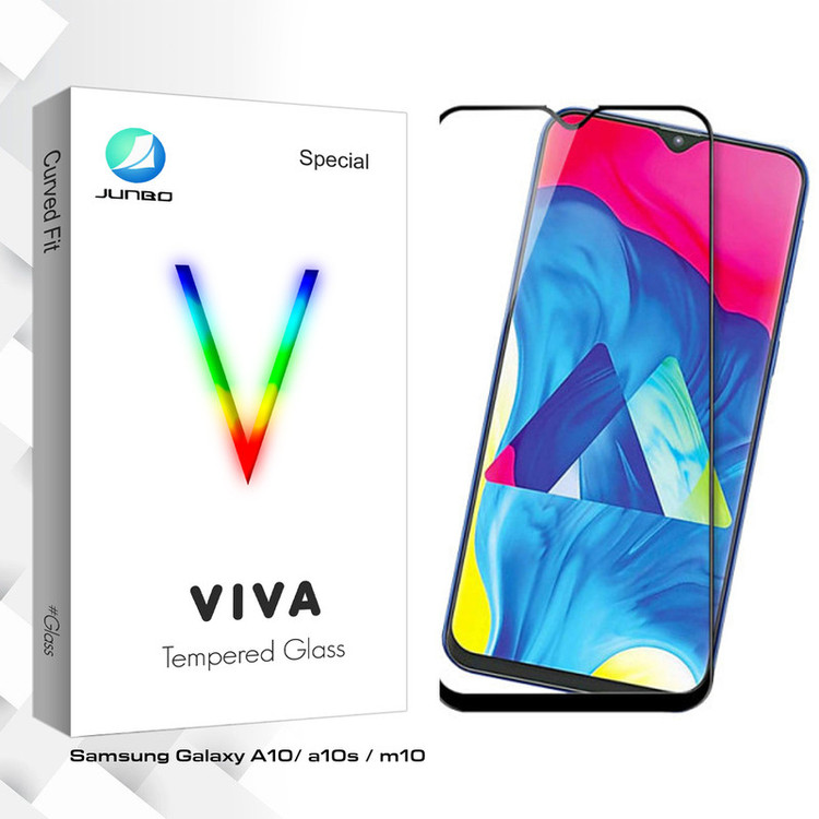 محافظ صفحه نمایش سرامیکی جانبو مدل Viva Glass مناسب برای گوشی موبایل سامسونگ Galaxy A10/ a10s / m10