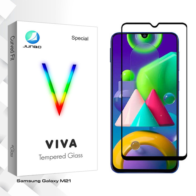 محافظ صفحه نمایش جانبو مدل Viva Glass مناسب برای گوشی موبایل سامسونگ Galaxy M21