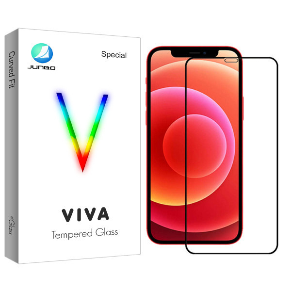 محافظ صفحه نمایش جانبو مدل Viva Glass مناسب برای گوشی موبایل اپل Iphone 12-12Pro
