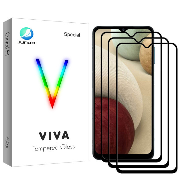 محافظ صفحه نمایش جانبو مدل Viva Glass مناسب برای گوشی موبایل سامسونگ A42 بسته سه عددی
