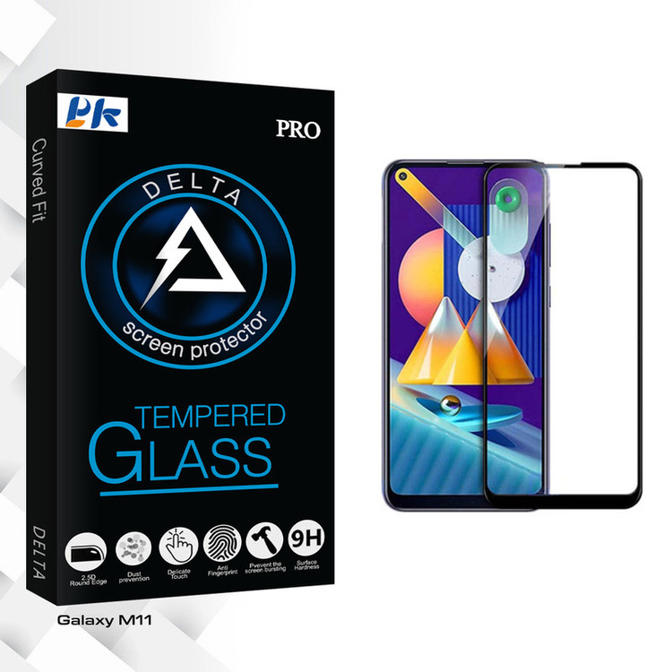 محافظ صفحه نمایش سرامیکی پی کی مدل Delta Pro مناسب برای گوشی موبایل سامسونگ Galaxy M11