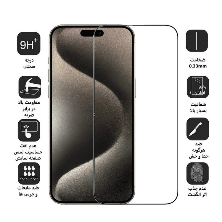 محافظ صفحه نمایش ال کا جی مدل Super 9D مناسب برای گوشی موبایل سامسونگ Galaxy A50s 4G بسته 2 عددی