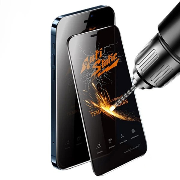 محافظ صفحه نمایش ال کا جی مدل انتی استاتیک مناسب برای گوشی موبایل اوپو A3 / A3x / A5x 5G