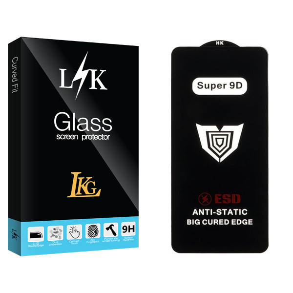 محافظ صفحه نمایش ال کا جی مدل Super 9D LKK مناسب برای گوشی موبایل سامسونگ Galaxy A72 4G