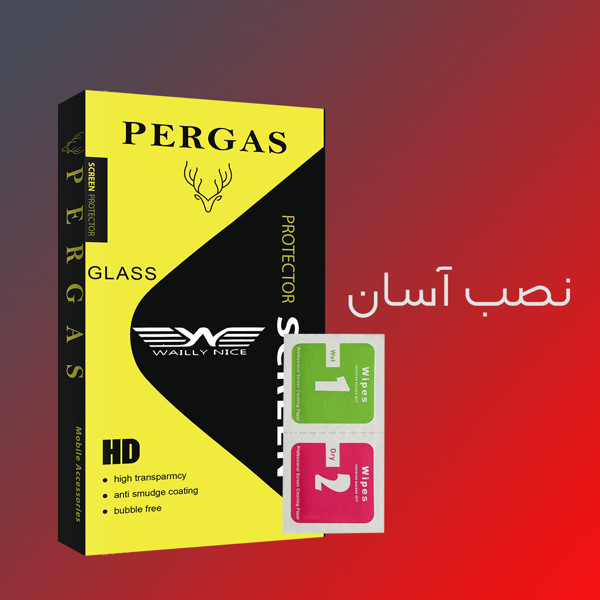 محافظ صفحه نمایش وایلی نایس مدل Super 9D Pergas2 مناسب برای گوشی موبایل سامسونگ Galaxy A72 4G