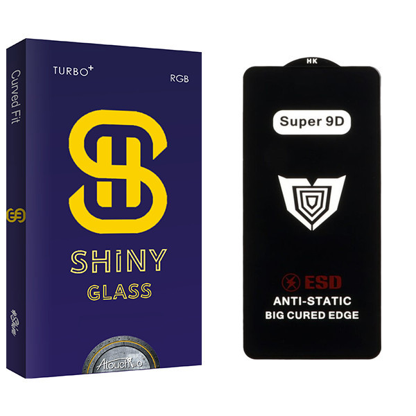 محافظ صفحه نمایش آتوچبو مدل Super 9D Shiny مناسب برای گوشی موبایل سامسونگ Galaxy A10 / A10s
