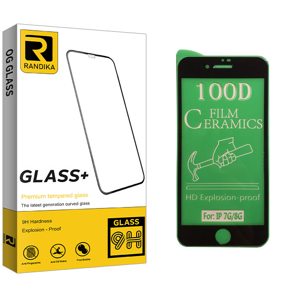 محافظ صفحه نمایش سرامیکی راندیکا مدل GLD مناسب برای گوشی موبایل اپل iPhone 7