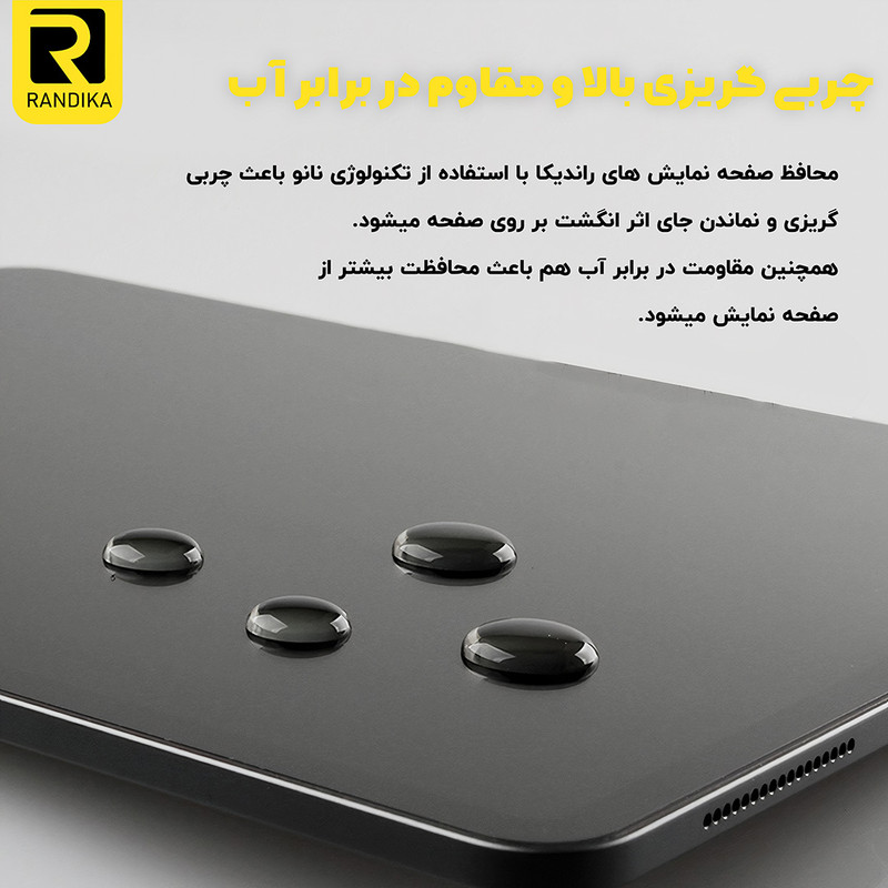 محافظ صفحه نمایش سرامیکی راندیکا مدل GLD مناسب برای گوشی موبایل سامسونگ Galaxy M20