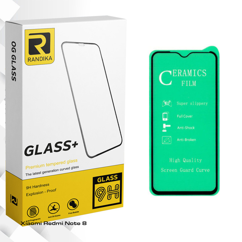محافظ صفحه نمایش سرامیکی راندیکا مدل GLD مناسب برای گوشی موبایل شیائومی Redmi Note 8
