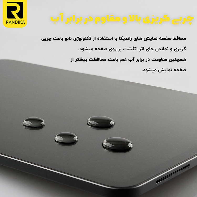 محافظ صفحه نمایش سرامیکی راندیکا مدل GLD مناسب برای گوشی موبایل سامسونگ Galaxy A51