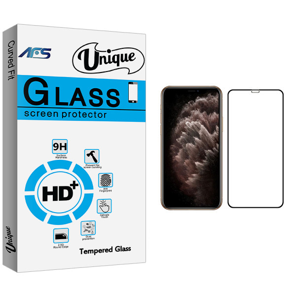 محافظ صفحه نمایش ای اف اس مدل Unique Glass مناسب برای گوشی موبایل اپل iPhone 11 Pro Max