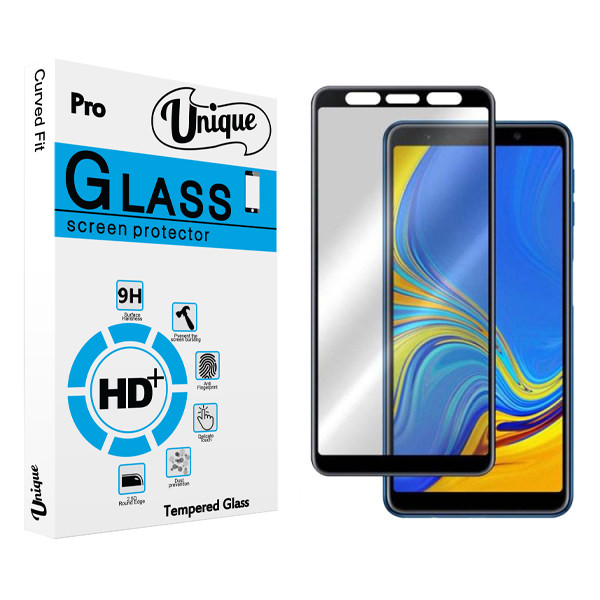 محافظ صفحه نمایش سرامیکی یونیک مدل +Clear مناسب برای گوشی موبایل سامسونگ Galaxy A7 2018