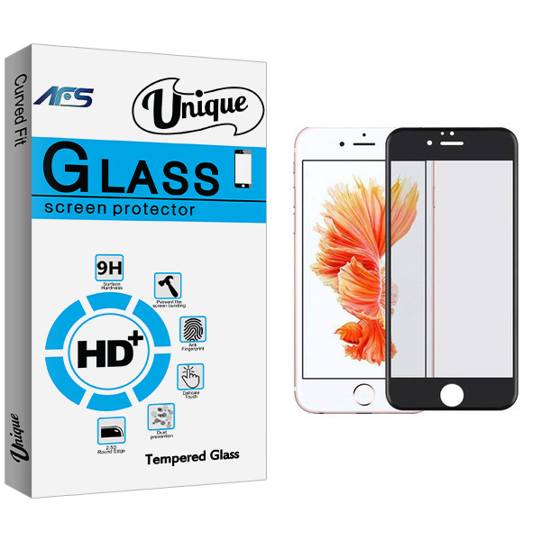 محافظ صفحه نمایش ای اف اس مدل Unique Glass مناسب برای گوشی اپل موبایل iphone 6 / 7 / 8 / SE2