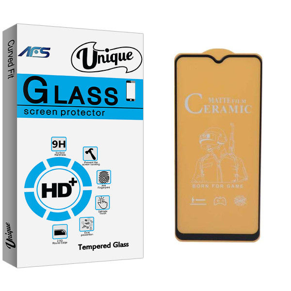 محافظ صفحه نمایش گوشی ای اف اس مدل Unique Glass مناسب برای گوشی سامسونگ Galaxy a30s/a50/a50s