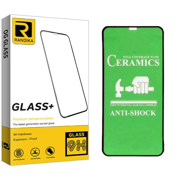محافظ صفحه نمایش سرامیکی راندیکا مدل GLD مناسب برای گوشی موبایل اپل Iphone 11