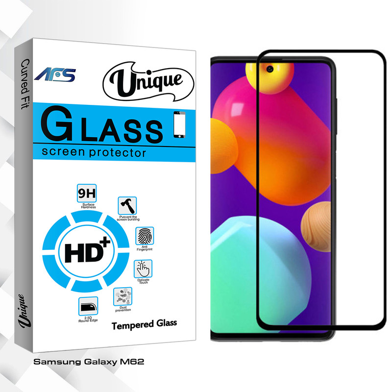 محافظ صفحه نمایش مات ای اف اس مدل Unique Glass مناسب برای گوشی موبایل سامسونگ Galaxy M62