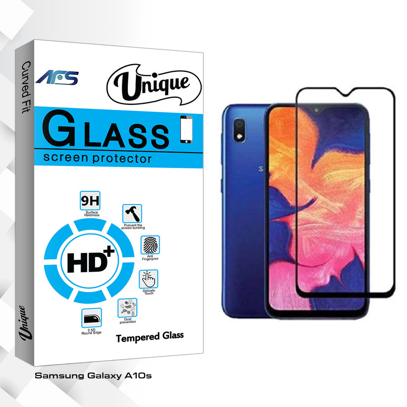 محافظ صفحه نمایش ای اف اس مدل Unique Glass مناسب برای گوشی موبایل سامسونگ Galaxy A10s