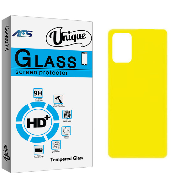 محافظ پشت نانو ای اف اس مدل Unique Glass مناسب برای گوشی موبایل سامسونگ Galaxy a02s