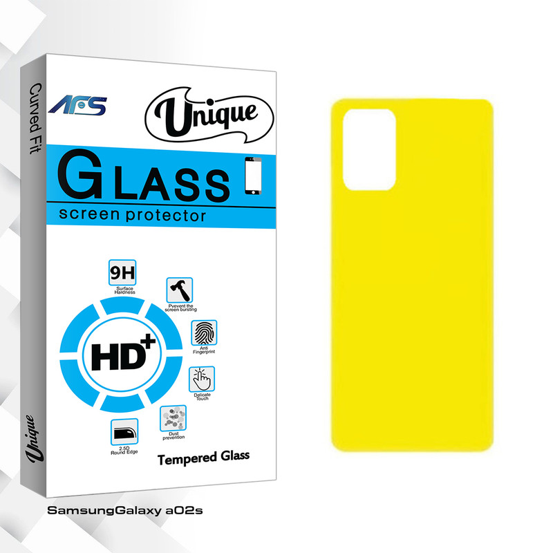 محافظ پشت نانو ای اف اس مدل Unique Glass مناسب برای گوشی موبایل سامسونگ Galaxy a02s