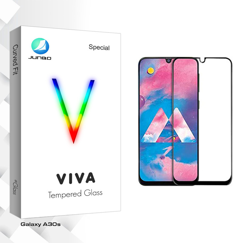 محافظ صفحه نمایش جانبو مدل Viva Glass مناسب برای گوشی موبایل سامسونگ Galaxy A30s
