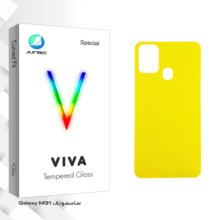 محافظ پشت گوشی جانبو مدل Viva Glass مناسب برای گوشی موبایل سامسونگ Galaxy M31