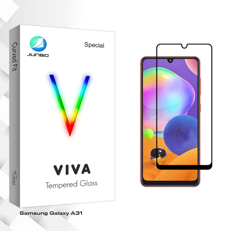 محافظ صفحه نمایش جانبو مدل Viva Glass مناسب برای گوشی موبایل سامسونگ Galaxy A31