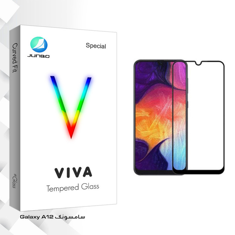 محافظ صفحه نمایش سرامیکی جانبو مدل Viva Glass مناسب برای گوشی موبایل سامسونگ Galaxy A12