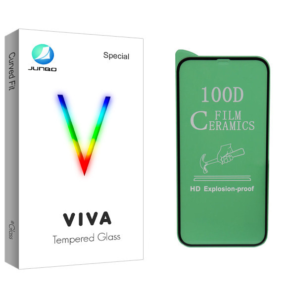 محافظ صفحه نمایش سرامیکی جانبو مدل Viva Glass مناسب برای گوشی موبایل اپل iPhone 12 Pro
